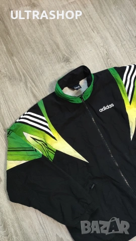 90s Vintage Adidas горнище Ретро Адидас L size, снимка 5 - Спортни дрехи, екипи - 54554896