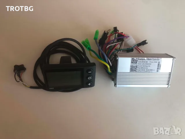 36-48V 13А контролер и 5+2 pin S866 LCD дисплей – 250-350W