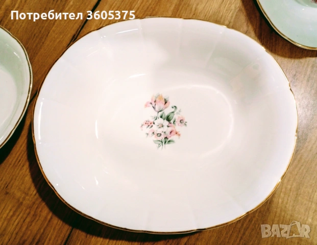 Съдове за сервиране от шведски костен порцелан , снимка 5 - Чинии - 54059053