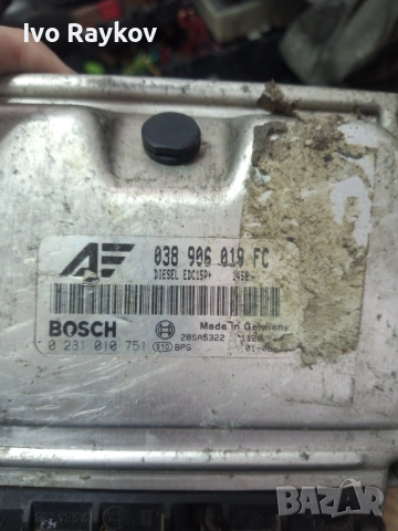 Компютър двигател за Seat Alhambra 1.9 TDI ,0281010751 ,038906019FC, снимка 3 - Части - 54887306
