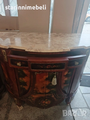 Елегантен бароков комод, снимка 3 - Шкафове - 53992395