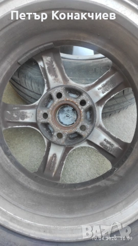 Джанти 15/5х100, снимка 2 - Гуми и джанти - 54352091
