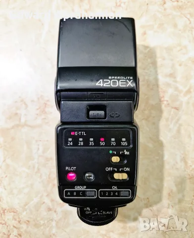 Светкавица Canon Speedlite 420EX, снимка 4 - Светкавици, студийно осветление - 55665342