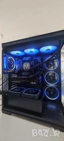 НОВ Геймърски Комп за ТОП Гейминг I7 14700 up 5.4Ghz/64Gb/1Tb nVme+1TB SSD/Asus RTX 5070 12G/WiFi&BT, снимка 8 - Геймърски - 54776063