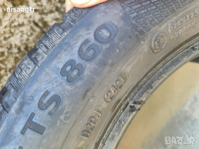 continental ts 860 195 55 r15, снимка 3 - Гуми и джанти - 54711703