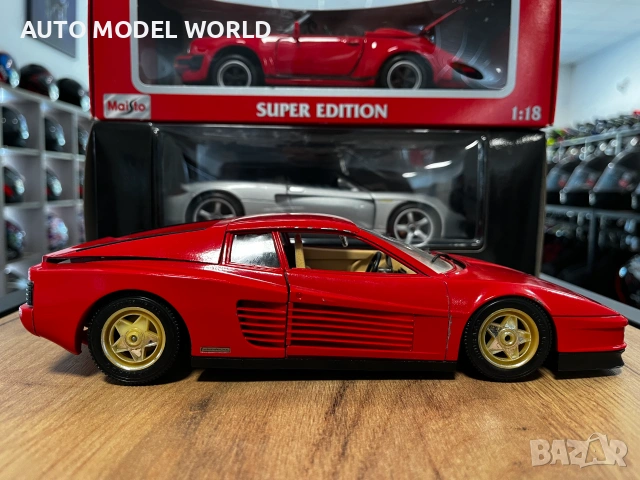 Метална колекционерска количка модел BURAGO FERRARI 1984г.1:18 55 лв. / 28.12 €, снимка 2 - Колекции - 55018470