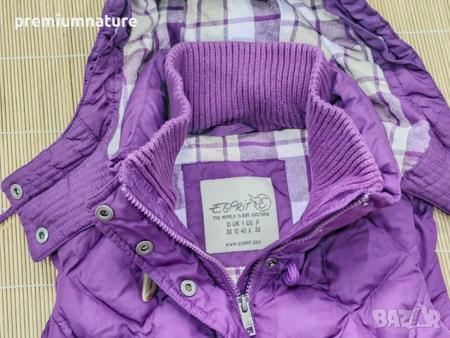 🏷️ Esprit / S-M / дамски пухен елек, снимка 8 - Елеци - 55354560