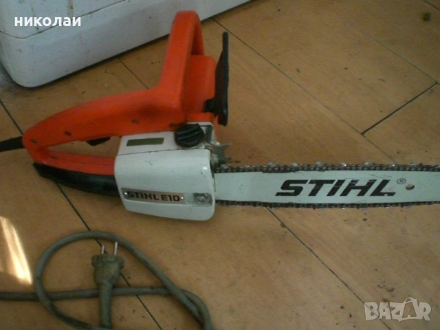 STIHL ел. резачка за дърва оригинална, снимка 2 - Други - 49569360