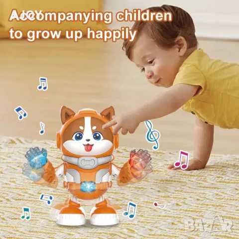 Танцуващо коте, космонавт, снимка 3 - Музикални играчки - 55561528