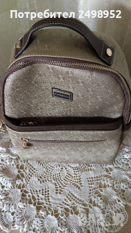 Дамска раница ,,SILVER POLO", Нова , снимка 3 - Чанти - 54364684