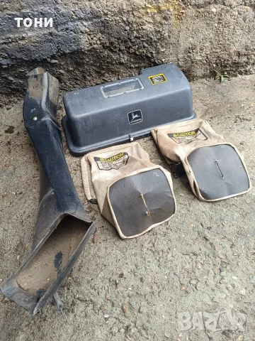 кош за трева John Deere , снимка 3 - Градинска техника - 55416822