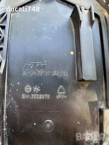Оригинална седалка KTM EXC/EXC-F/SX/SX-F 20-23г., снимка 4 - Части - 54693127