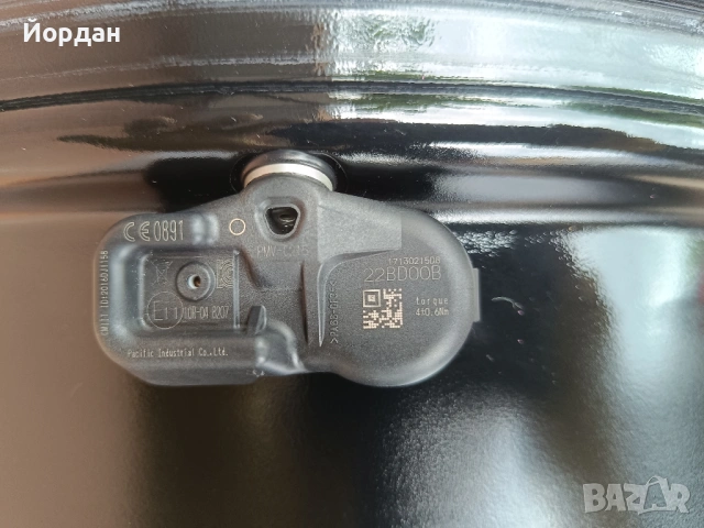 ОРИГИНАЛНИ джанти 18 ' цола 5x114,3 TOYOTA / ТОЙОТА ЕТ50 7J + датчици, снимка 11 - Гуми и джанти - 54783005