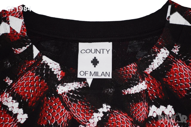 Marcelo Burlon County of Milan - мъжка тениска, размер M, снимка 2 - Тениски - 55085915