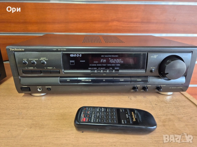 Ресивър Technics SA-EX120 с ДИСТАНЦИОННО , снимка 2 - Ресийвъри, усилватели, смесителни пултове - 55000935