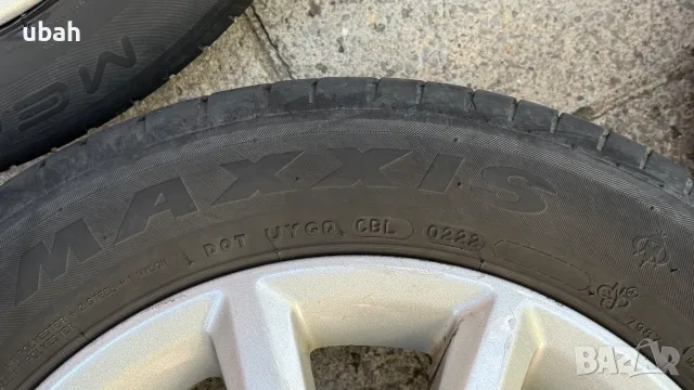Комплект оригинални 16" джанти за Opel с летни гуми Maxxis Mecotra 3 (ME3) 205/55/16 91H (DOT 0222), снимка 7 - Гуми и джанти - 55674380