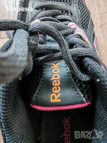 Дамски дишащи маратонки Reebok, 38 номер, снимка 3 - Маратонки - 54407884