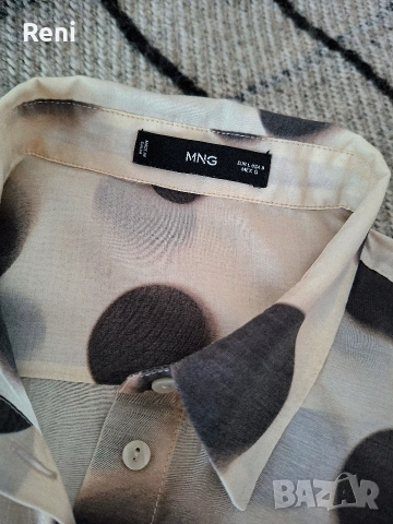 Разкошна риза на Mango, нова, снимка 3 - Ризи - 54170767