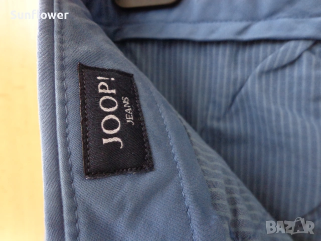 Чисто нов мъжки син дизайнерски панталон Joop! Slim fit chino, размер W31 L34 , снимка 11 - Панталони - 54609853