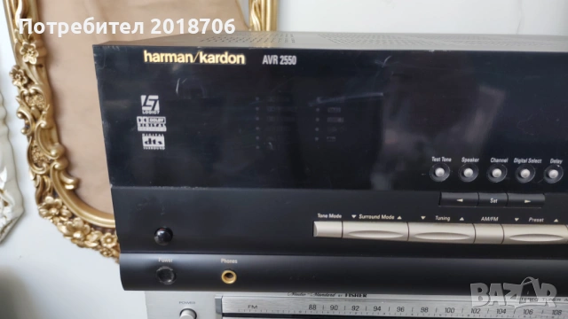 Harman/Kardon AVR 2550, снимка 2 - Ресийвъри, усилватели, смесителни пултове - 54869266