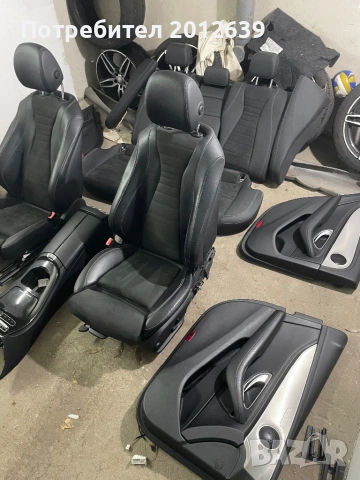W 213 кожен салон, с алкантара., снимка 2 - Автомобили и джипове - 54924130