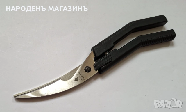 WMF - GERMANY - Оригинална немска ножица за риба и пиле нож кутия , снимка 8 - Други ценни предмети - 54644546
