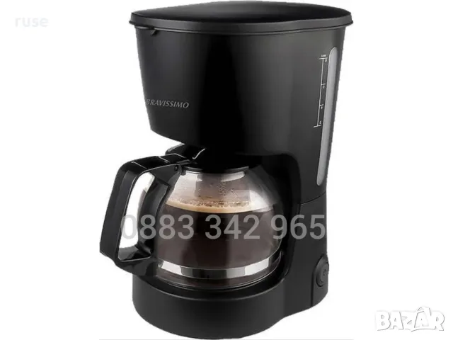НОВА! Кафемашина шварц Bravissimo 600W 6 кафета, снимка 3 - Кафемашини - 55396918