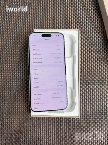 НОВ🔥 512GB❗️iPhone 17 Pro Max❗️ лизинг от 50€/мес Silver❗️ГАРАНЦИЯ, снимка 5 - Apple iPhone - 55011238