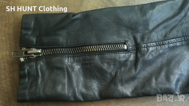 Jack & Jones Leather Jacket Размер L мъжко яке естествена кожа 19-27, снимка 10 - Якета - 54810505