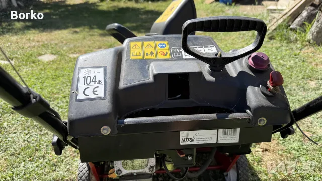 Моторен снегорин MTD-140M, снимка 5 - Градинска техника - 55420085
