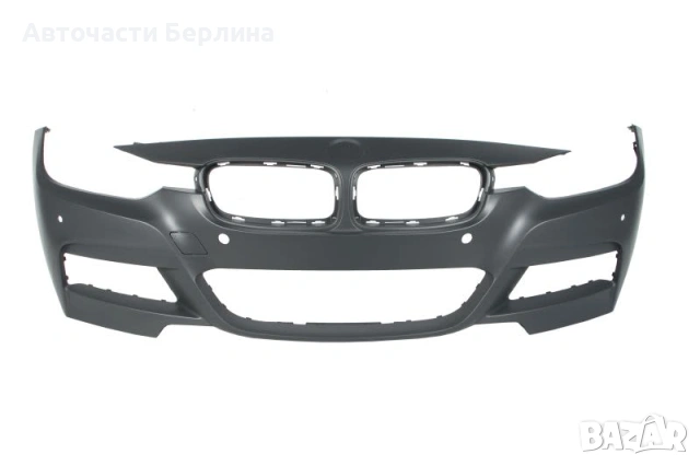 Предна броня с 6 отвора за парктроник с отвори за халогени за BMW 3 BLIC