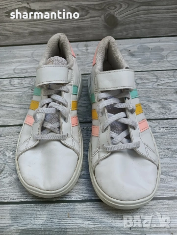 Adidas N 33 кожени маратонки за момиче, снимка 2 - Детски маратонки - 55081584