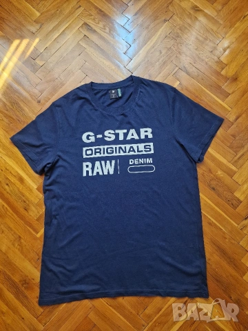 Страхотна мъжка тениска G STAR RAW размер XL 
