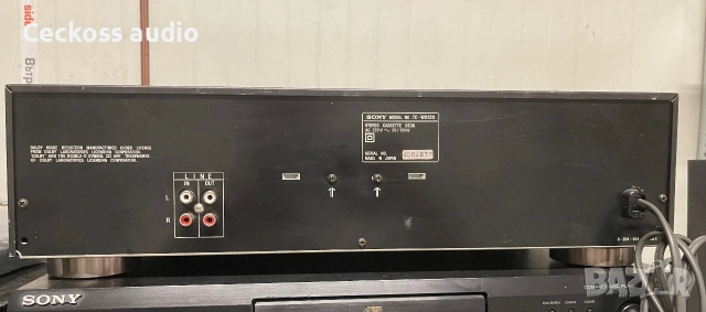Двукасетъчен дек SONY TC-WR520 , снимка 4 - Декове - 55071456