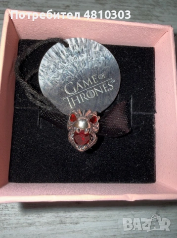 Оригинален сребърен талисман Pandora – Game of Thrones 
