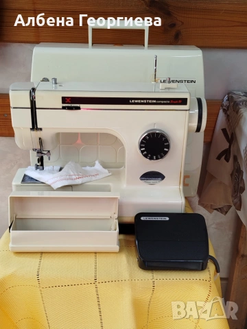 Метална шевна машина LEWENSTEIN COMPACTA SIMPLE 80, снимка 11 - Шевни машини - 54970347