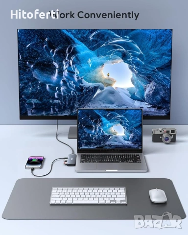ABLEWE адаптер за MacBook, USB C хъб, 7 в 2