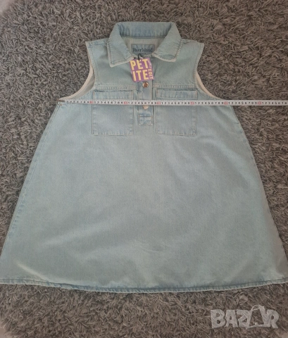 Дънкова рокля River Island S/M/L, снимка 5 - Рокли - 55183821