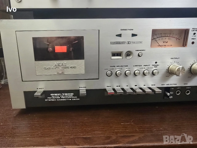 AKAI Dek GXC 730 D Auto Reverse, снимка 5 - Декове - 54584904