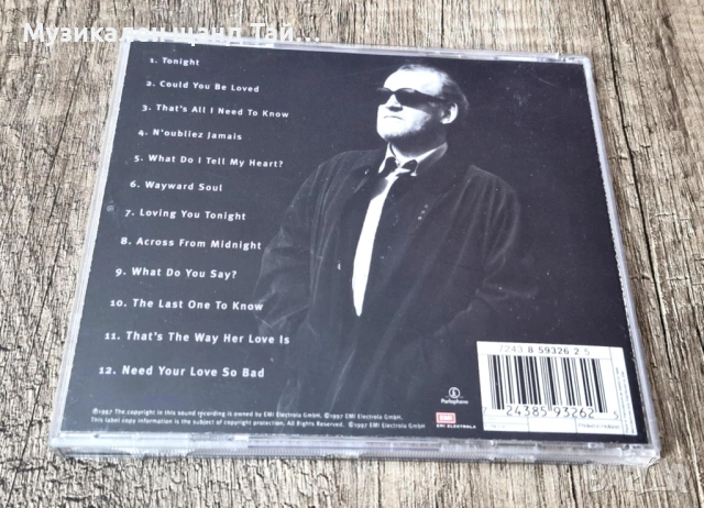 Компакт Дискове - Поп Рок: Joe Cocker - Across From Midnight, снимка 2 - CD дискове - 54476106