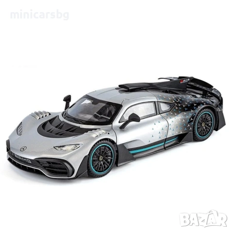 Метални колички: Mercedes-AMG ONE 1:18 метален макет кола