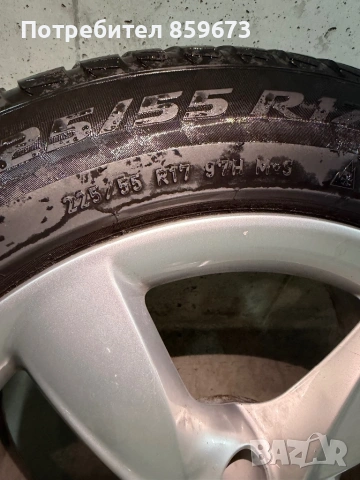 Джанти с гуми Pirelli 225/55 R17 за Audi A6 C7, снимка 8 - Гуми и джанти - 53966175