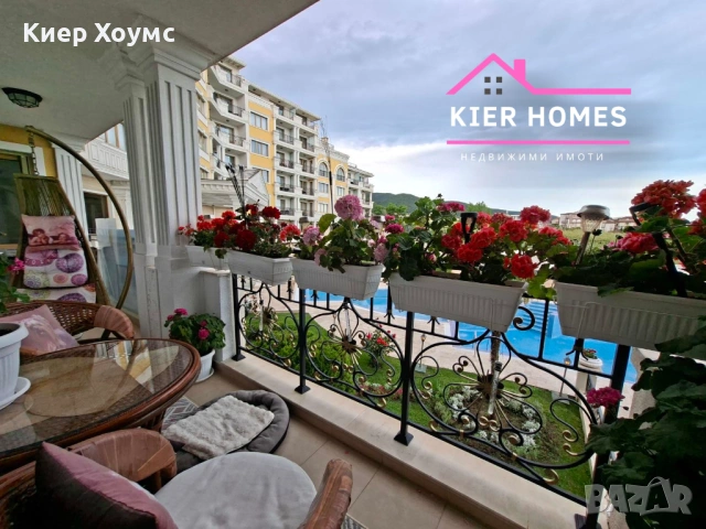 Дизайнерски тристаен апартамент с подземно паркомясто в комплекс Villa Florence, Свети Влас , снимка 8 - Апартаменти - 54779395