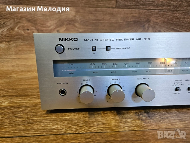 Ресивър Nikko NR-319 – Истинско японско качество и класическа сребърна визия за ценители, снимка 4 - Ресийвъри, усилватели, смесителни пултове - 54589590