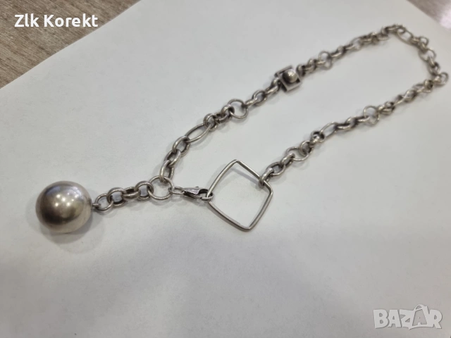 Дамски сребърен синджир
