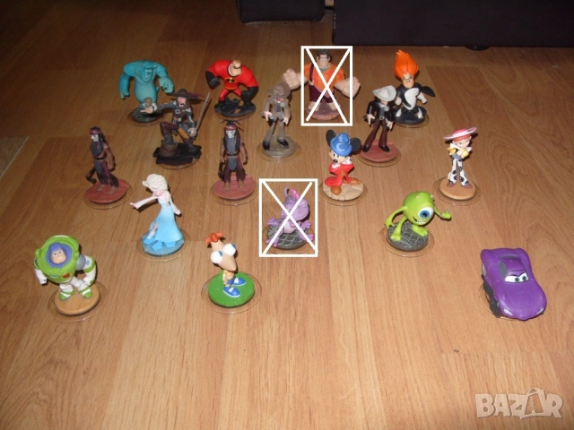 Фигурки и кристали за игра Disney Infinity за PS3, PS4, Xbox и Wii - 5.11 € / 9.99лв 