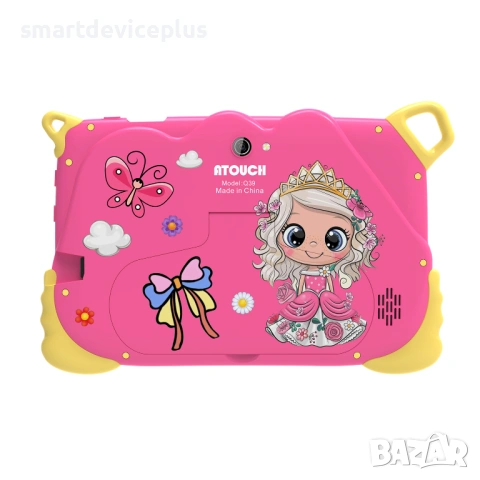 Детски таблет ATOUCH Q39 - 7″ Android /розов/, снимка 3 - Таблети - 54502883