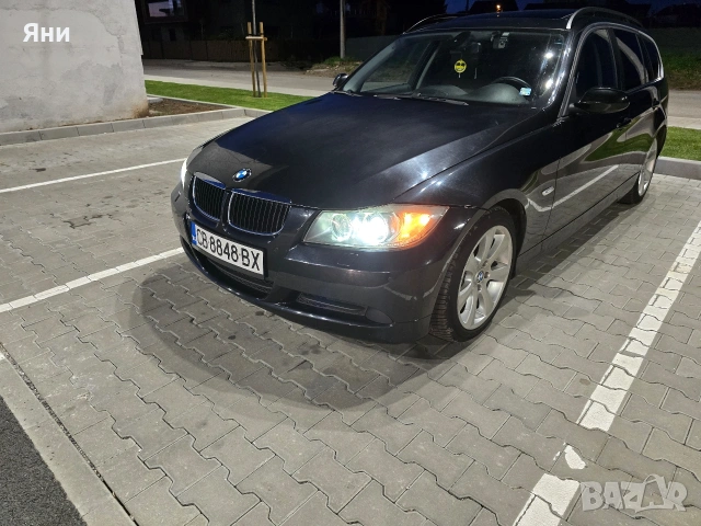 BMW 320d E91 163 к.с. Автомат, Панорама, Кожа, Keyless, Подгрев, снимка 3 - Автомобили и джипове - 55033975