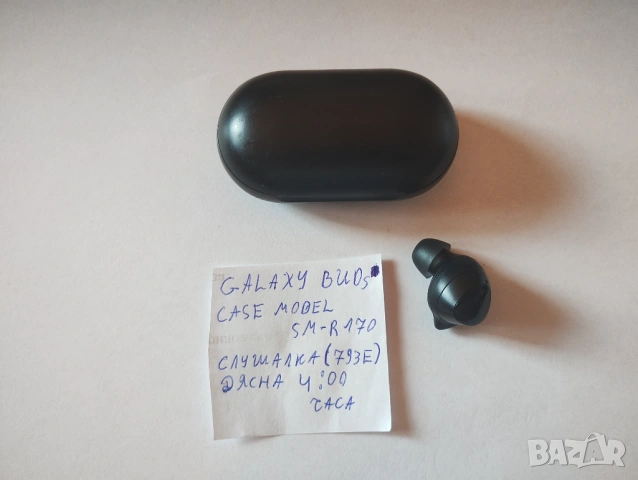 Samsung Galaxy Buds SM-R170 зарядна кутия и дясна слушалка