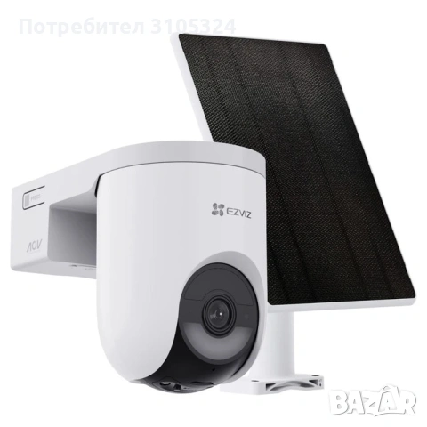EZVIZ 4G LTE и Wi-Fi 6, 4 мегапиксела, безжична управляема PT камера, снимка 3 - IP камери - 55024183